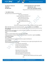 Đề thi vào 10 môn Ngữ văn năm học 2018 Sở GD&ĐT Vĩnh Long