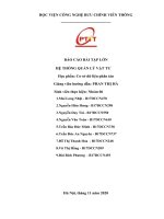 Báo cáo bài tập lớn môn cơ sở dữ liệu phân tán hệ thống quản lý vật tư 