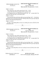 ®ò thi chän häc sinh giái ®éi s¬ tuyón líp 9 phòng giáo dục và đào tạo quỳnh lưu kiểm tra học sinh xếp loại học lực giỏi năm học 2008 2009 môn lịch sử 8 thời gian làm bài 150 phút câu 1 30 điểm nướ