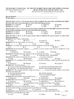 Đề 16  đề thi thử TN THPT môn tiếng anh theo cấu trúc đề minh họa 2021   có key 