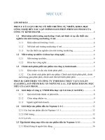 Luận văn Phân tích sự ảnh hưởng của nhân tố môi trường tự nhiên và khoa học công nghệ đến chính sách phân phối một loại sản phẩm cụ thể của một doanh nghiệp hàng Việt Nam chất lượng cao đang kinh doanh trên thị trường Việt Nam