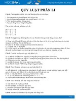 30 Câu hỏi trắc nghiệm ôn tập chuyên đề Quy luật phân li Sinh học 9 có đáp án