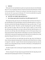 Đề tài: Đánh giá việc áp dụng học thuyết Phân chia quyền lực trong bộ máy nhà nước Mỹ ở trung ương theo Hiến pháp 1788