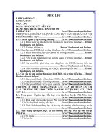 Năng lực cán bộ quản lý các trường tiểu học trên địa bàn huyện phù yên tỉnh sơn la (tt) 