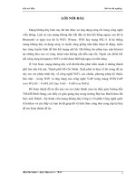 Đề tài “ Tổng quan về VoIP và ứng dụng của VoIP trong mạng WiFi, mô hình ứng dụng trong trường Đại học Bách Khoa Hà Nội”