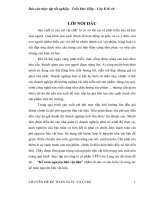 Luận văn tốt nghiệp “Kế toán nguyên liệu vật liệu”