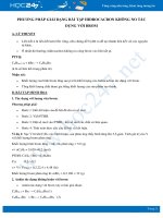 Phương pháp giải dạng bài tập Hidrocacbon tác dụng với brom môn Hóa học 9