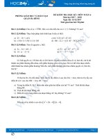Đề thi HK1 môn Toán 6 năm 2017 - 2018 Phòng GD&ĐT Quận Ba Đình