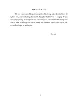 LUẬN văn THẠC sĩ SINH học (FULL) nghiên cứu một số phương pháp nhân tạo để lây nhiễm virus gây bệnh xoăn vàng lá cà chua 