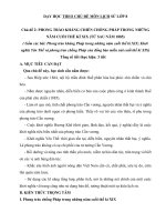 ĐỀ CƯƠNG HƯỚNG DẪN TỰ HỌC LỊCH SỬ 8_CHỦ ĐỀ 2