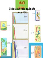 Giáo án điện tử môn Toán  Chân trời sáng tạo