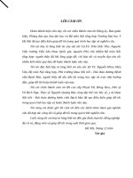 Luận văn y học (HOÀN CHỈNH) nhận xét đặc điểm lâm sàng, cận lâm sàng và một số nguyên nhân hay gặp ở bệnh nhân suy giáp tại tuyến 