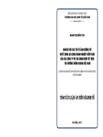 Nghiên cứu các yếu tố ảnh hưởng tới quyết định lựa chọn doanh nghiệp kiểm toán của các công ty phi tài chính niêm yết trên thị trường chứng khoán việt nam (tt) 