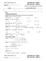 Kiem tra dai 9 chuong 1