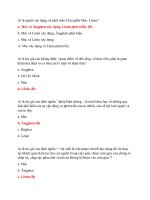 Đáp án môn triết học Mác Lênin  Chủ nghĩa Cơ bản của chủ nghĩa Mác Lênin