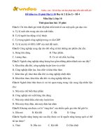 Đề kiểm tra 15 phút Địa Lí 10 Học kì 2 (Lần 1) - Đề 4