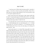 Luận văn y học (HOÀN CHỈNH) nhận xét đặc điểm lâm sàng, cận lâm sàng, và kết quả điều trị của ung thư tuyến mang tai tại bệnh viên k 