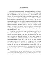 Luận văn y học (HOÀN CHỈNH) nghiên cứu hội chứng chuyển hóa trên bệnh nhân gan nhiễm mỡ 