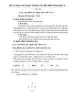ĐỀ CƯƠNG HƯỚNG DẪN TỰ HỌC HÓA HỌC 9