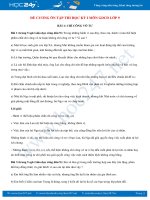 Đề cương ôn tập thi HK1 môn GDCD 9 năm học 2019 - 2020 có đáp án