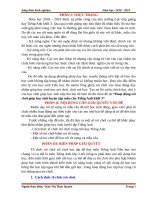 SKKN: Hoạt động trò chơi giúp học sinh luyện tập mẫu câu Tiếng Anh khối 3