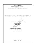 Khu nhà đa năng đại học bách khoa đà nẵng 