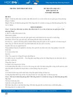 Bộ 5 đề thi giữa HK2 môn Lịch Sử 10 có đáp án năm 2021 Trường THPT Phan Huy Ích