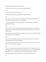 Câu hỏi đúng sai Có Đáp Án môn Kinh Tế Phát Triển