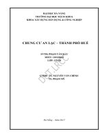 Chung cư an lạc thành phố huế 