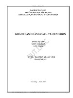 Khách sạn hoàng cầu thành phố quy nhơn 