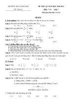 DeDan thi lai Toan 7 20102011 Chat luong tot