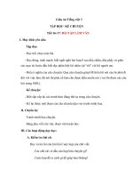 Giáo án bài Tập đọc: Bài tập làm văn - Tiếng việt 3 - GV.N.Phương Mai