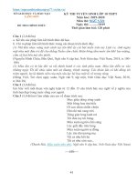 Đề thi vào lớp 10 môn Văn năm 2019 - 2020 sở Lạng Sơn | Ngữ văn, Đề thi vào lớp 10 - Ôn Luyện