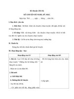 Bài Kể chuyện đã nghe, đã đọc (Tuần 26) - Giáo án Tiếng việt 4 - GV.N.Phương Hà