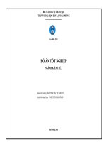 TRUNG TÂM THIẾT KẾ - TRƯNG BÀY NGHỆ THUẬT THỦY SINH ĐỒ ÁN TỐT NGHIỆP HỆ ĐẠI HỌC CHÍNH QUY NGÀNH KIẾN TRÚC