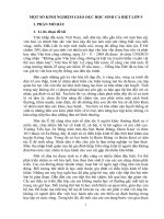 SKKN: Một số kinh nghiệm giáo dục học sinh cá biệt lớp 5