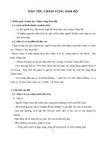 DÂN TỘC CHĂM VÙNG NAM BỘ