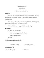 Giáo án bài Tập làm văn: Tập viết thư và phong bì thư - Tiếng việt 3 - GV.N.Tấn Tài