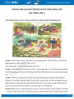 Hướng dẫn giải bài tập bài Người lính dũng cảm SGK Tiếng Việt 3