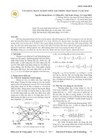 Ứng dụng mạng nơ ron nhân tạo trong nhận dạng và dự báo