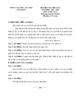 Đề thi học kì 2 môn Ngữ văn lớp 6 năm 2019-2020 có đáp án - Phòng GD&ĐT Cẩm Giàng