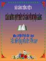 Slide bài Luyện từ và câu: Mở rộng vốn từ: Ước mơ - Tiếng việt 4 - GV.Lâm Ngọc Hoa