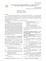 Khảo sát các nét nghĩa của động từ “上” trong tiếng Hán (đối chiếu với động từ “lên” trong tiếng Việt)