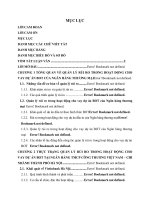 Quản lý rủi ro trong hoạt động cho vay dự án BOT tại ngân hàng thương mại cổ phần công thương việt nam chi nhánh thành phố hà nội (tt) 