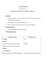 Bài Tập làm văn: Đoạn văn trong văn tả đồ vật - Giáo án Tiếng việt 4 - GV.N.Phương Hà