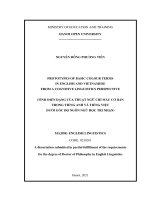 Tính điền dạng của màu cơ bản trong tiếng anh và tiếng việt dưới góc độ ngôn ngữ học tri nhận 