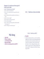 Bài giảng Chương 4: Các chuẩn mực kế toán quốc tế về báo cáo tài chính