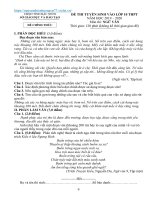 Đề thi vào lớp 10 môn Văn năm 2019 - 2020 sở Bắc Ninh | Ngữ văn, Đề thi vào lớp 10 - Ôn Luyện