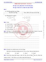 TOÁN 5: BÀI TẬP TUẦN 32