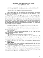 Bai phat bieu khai giang cua lanh dao